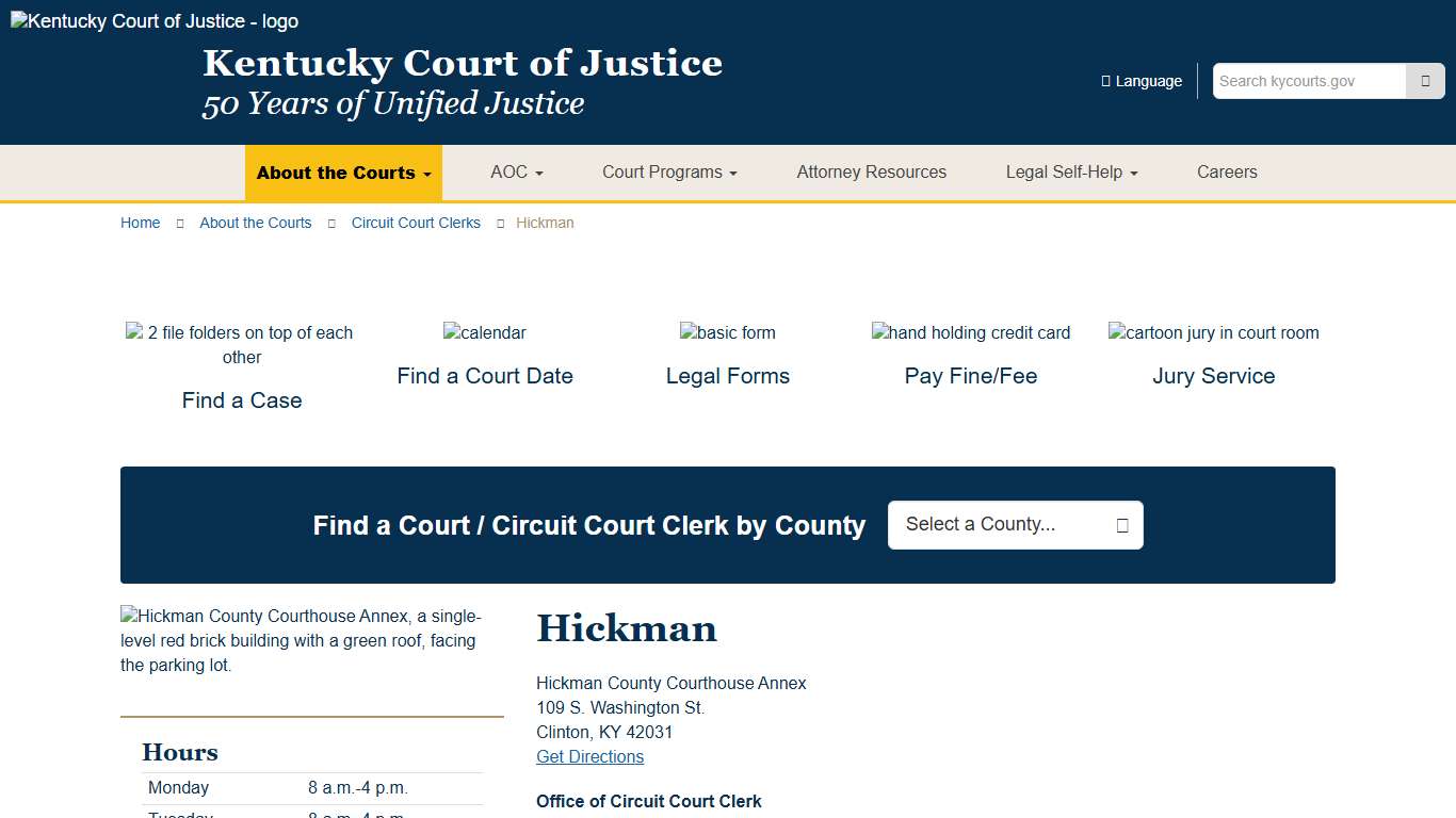 Hickman - Kentucky Court of Justice